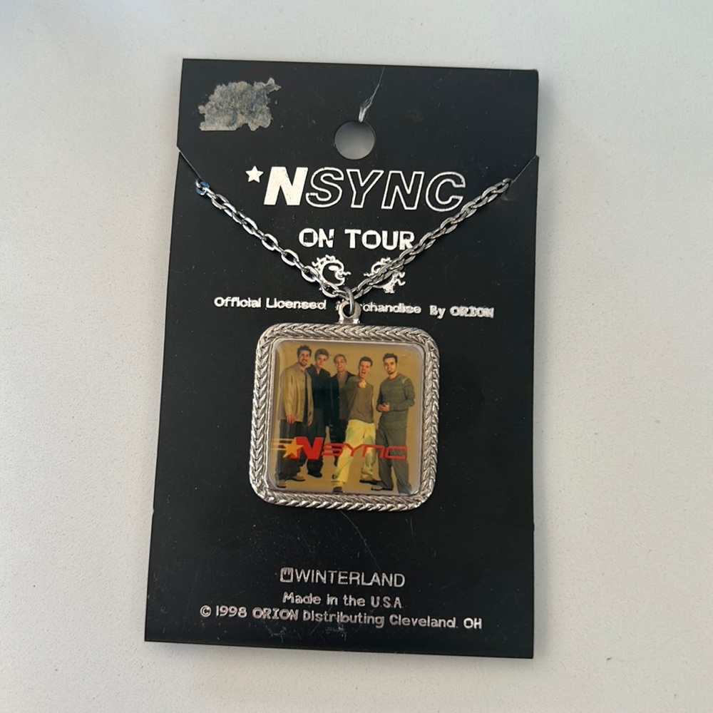 Vintage NSYNC necklace